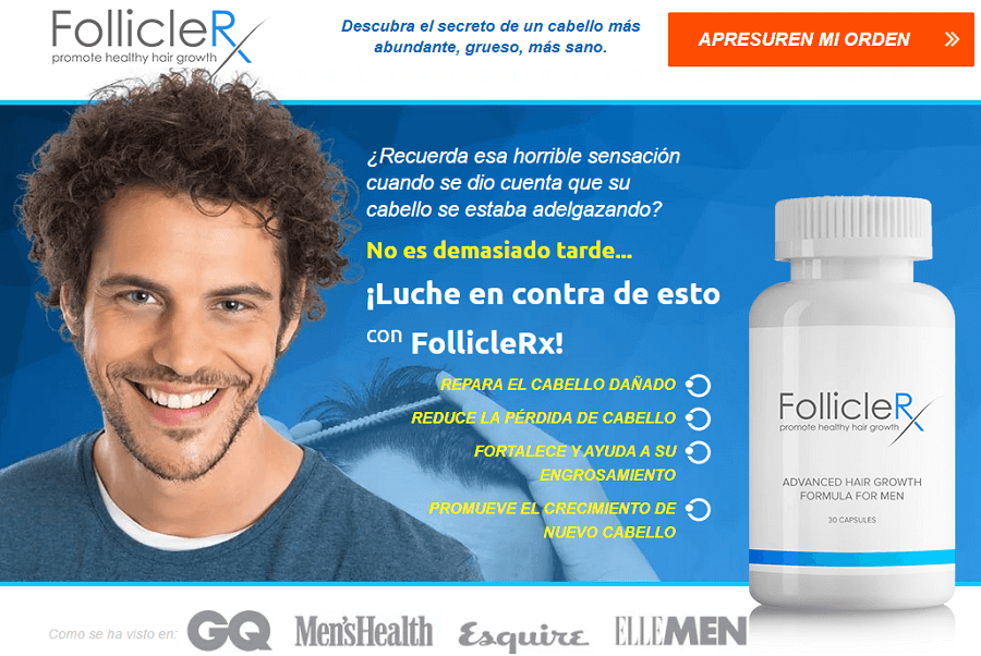 FollicleRX promueve el crecimiento saludable del cabello